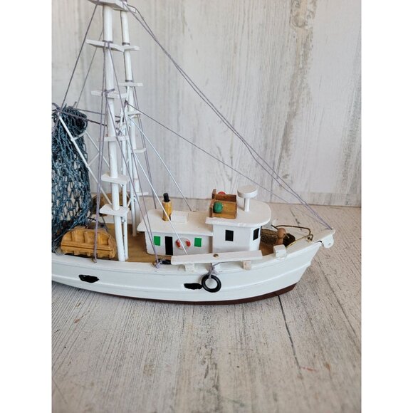 Vintage fishing bow village accessory home decor ocean unique - Picture 6 of 9